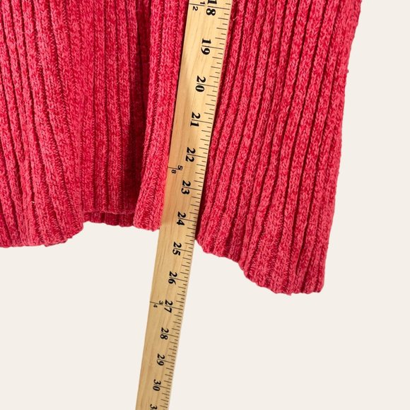 Sundance Toasty Dimensions Silk‎ Blend Red Turtleneck - Picture 6 of 6